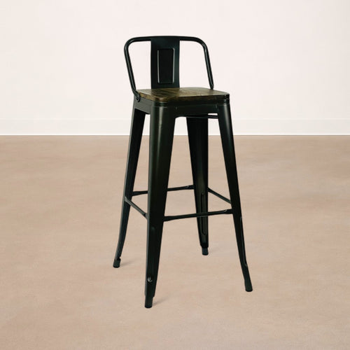 KIT X2 Taburete de Barra Lix Asiento en Madera