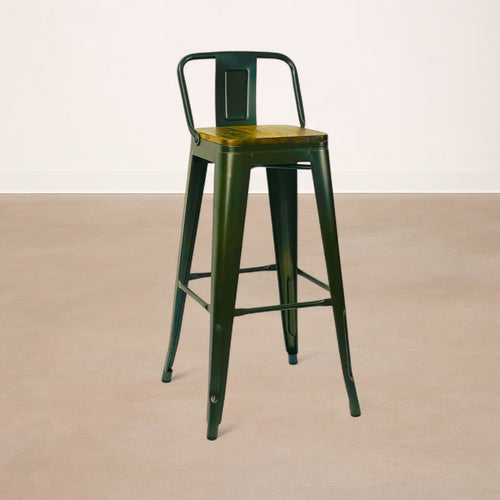 KIT X2 Taburete de Barra Lix Asiento en Madera
