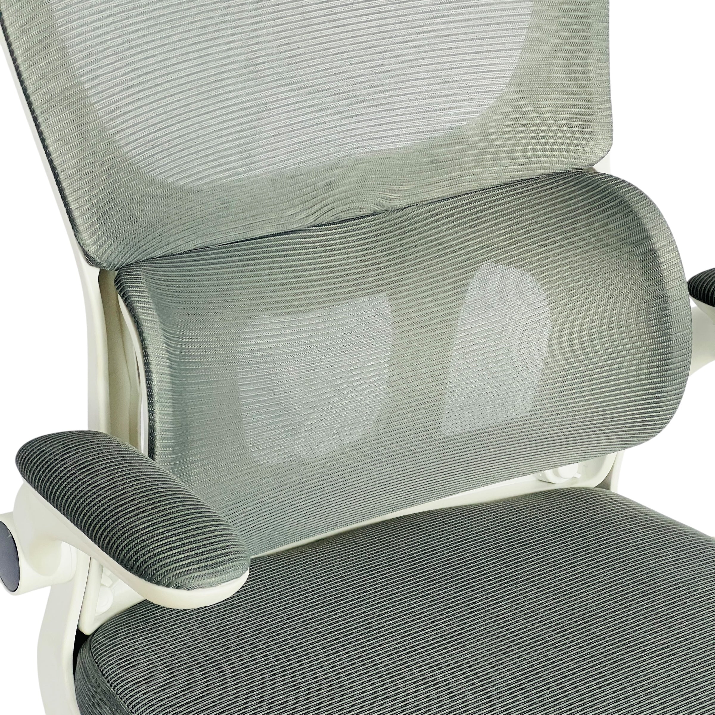 Silla Ejecutiva de Oficina Seúl Multi-regulable Gris/Blanco