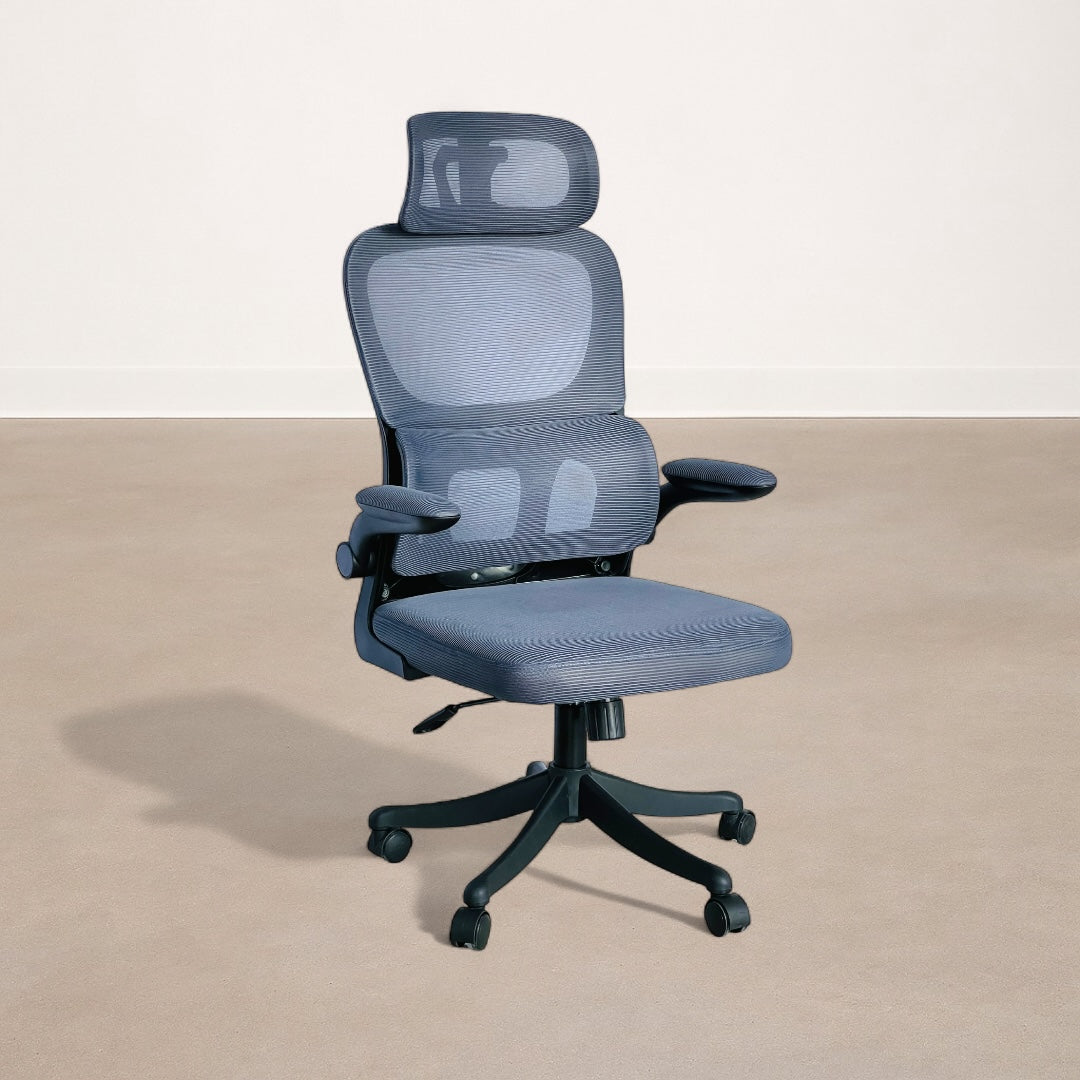 Silla Ejecutiva de Oficina Seúl Multi-regulable Gris/Negro