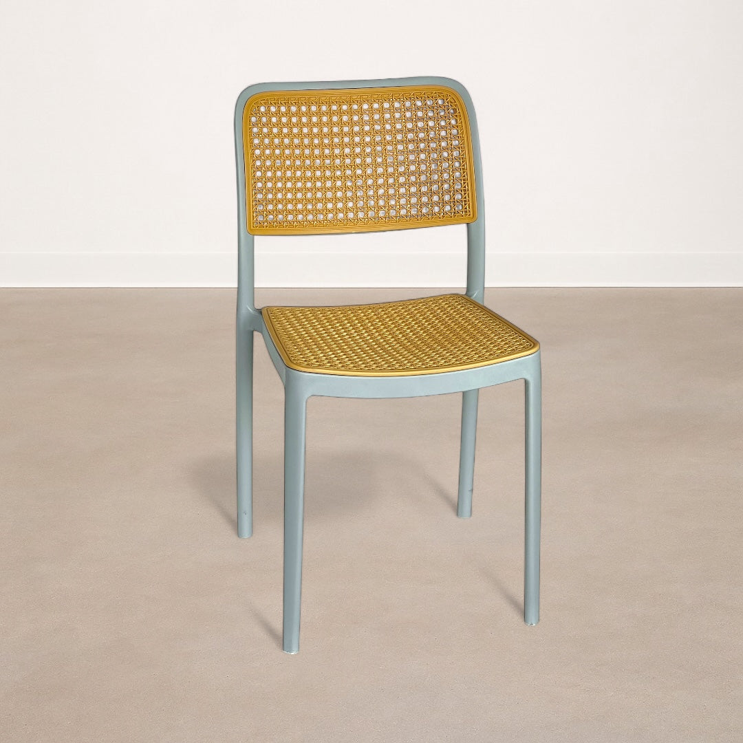 Silla de Jardín Tipo Mimbre en polipropileno