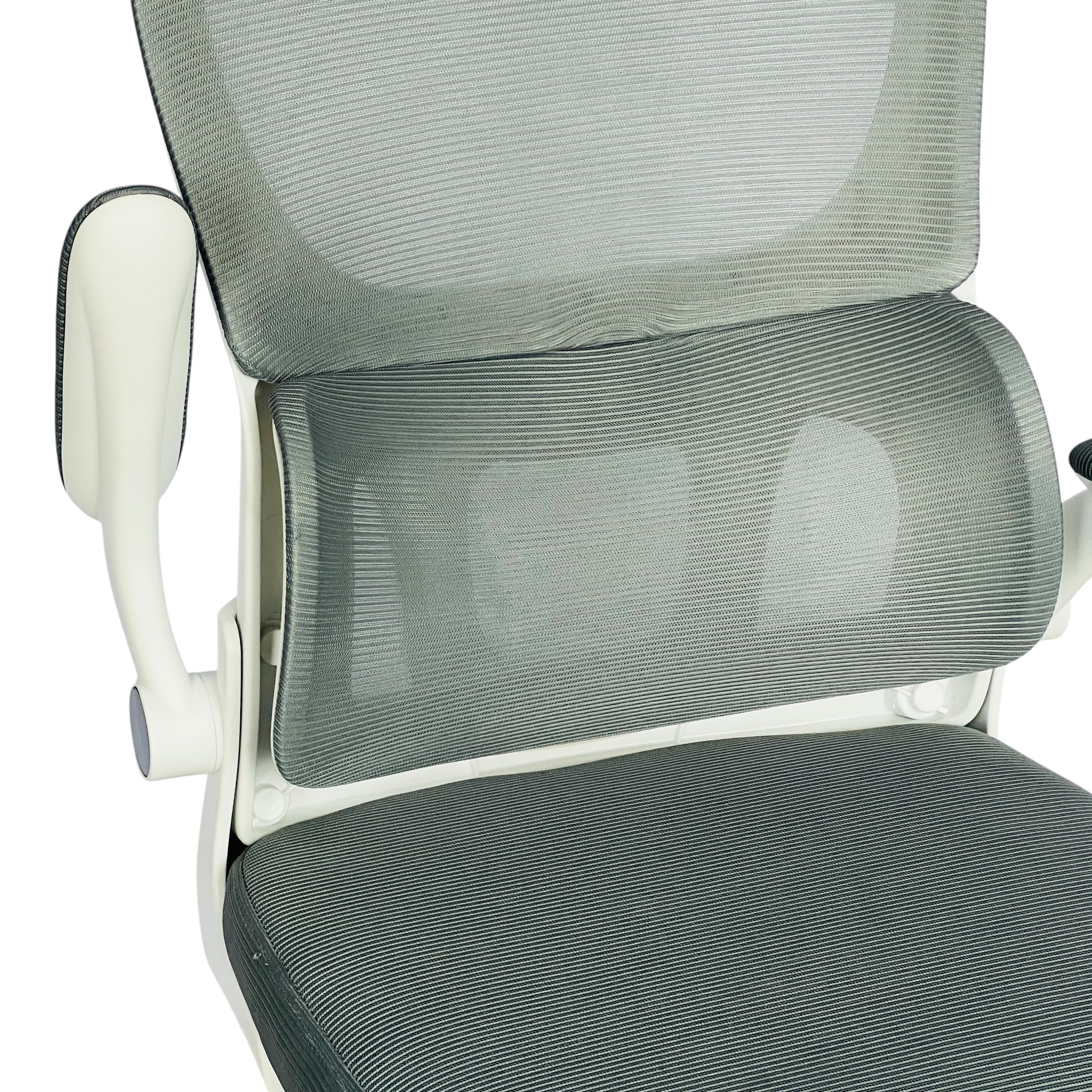 Silla Ejecutiva de Oficina Seúl Multi-regulable Gris/Blanco