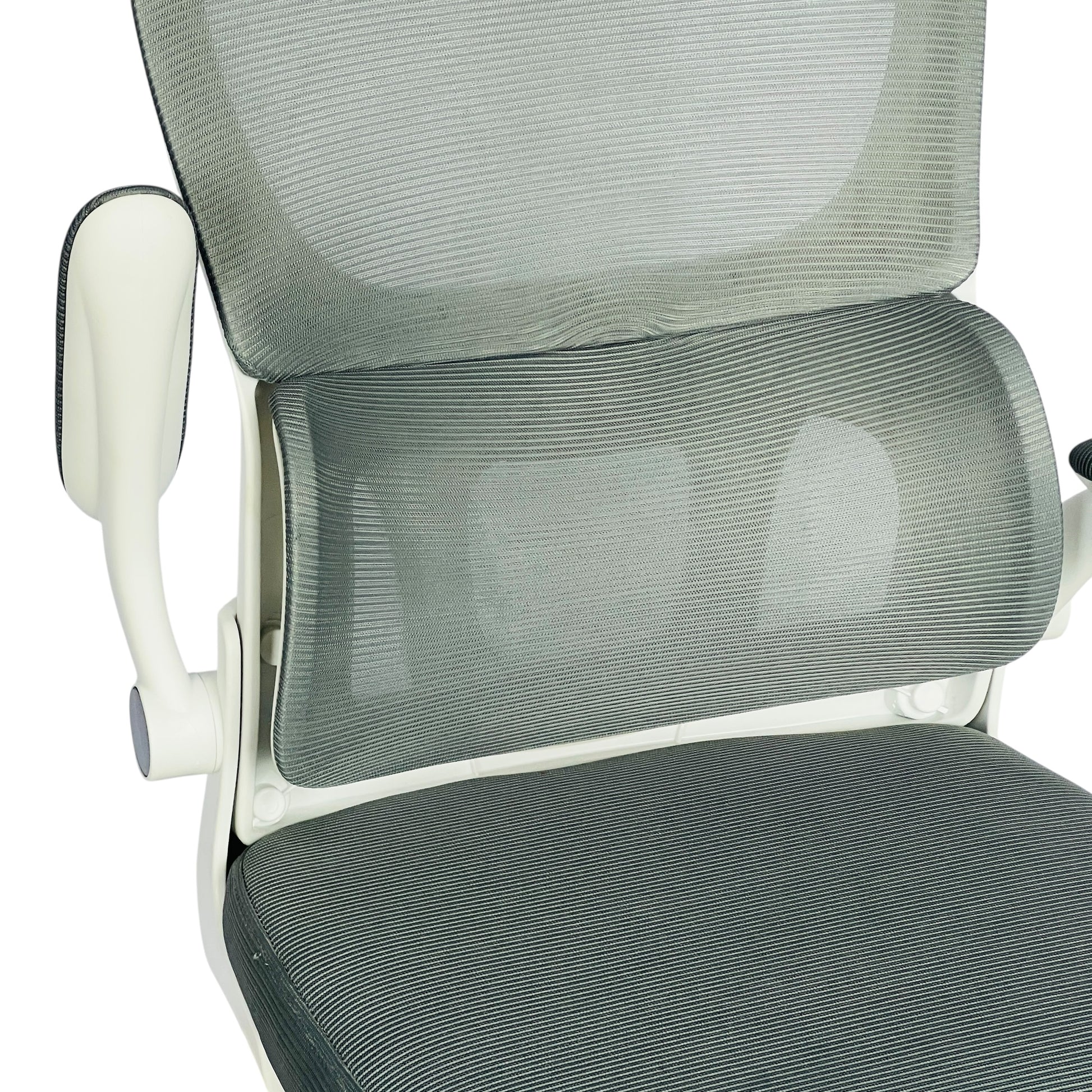 Silla Ejecutiva de Oficina Seúl Multi-regulable Gris/Blanco